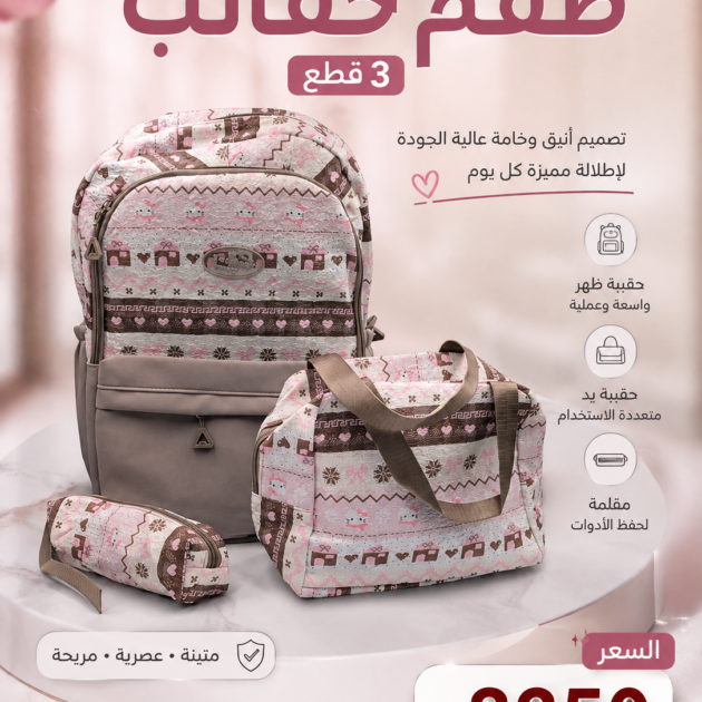 صاكادو جودة عالية 🔥 3 قطع✅